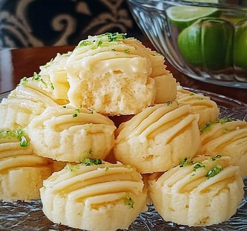 Bolacha de Creme de Leite com Raspas de Limão