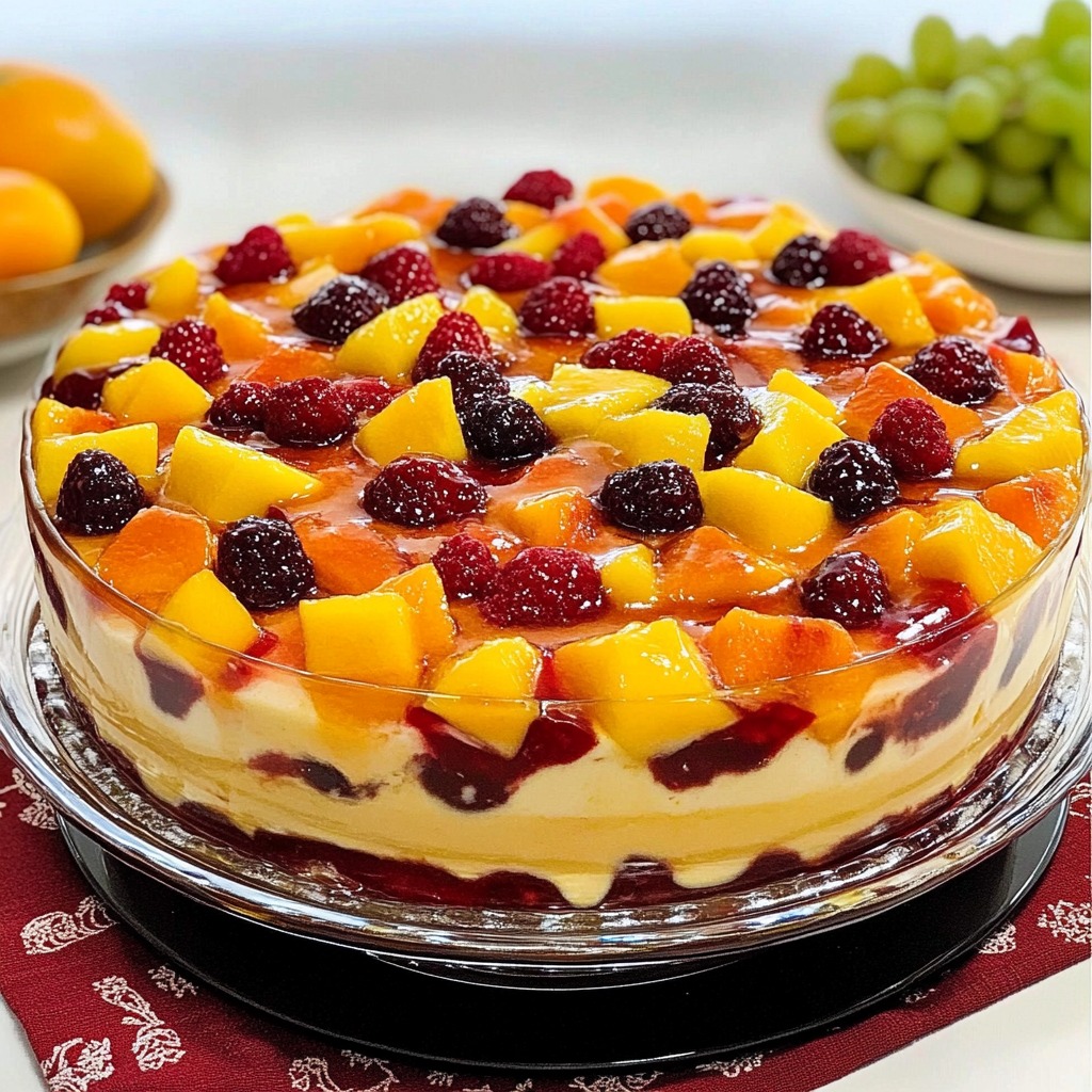 Pavê de Frutas Frescas