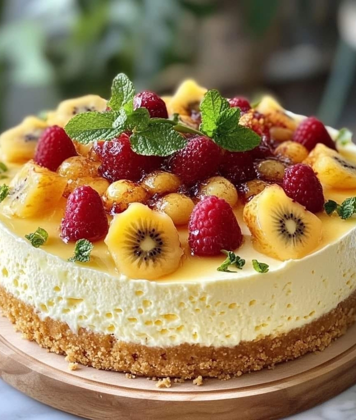 Cheesecake de abacaxi