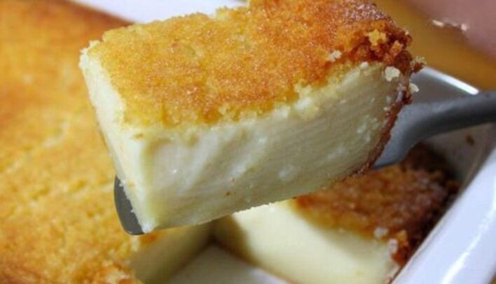 Bolo de milho com coco